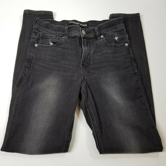 Legging Jeans High Rise Distressed   N29 0542PM - Picture 1 of 7